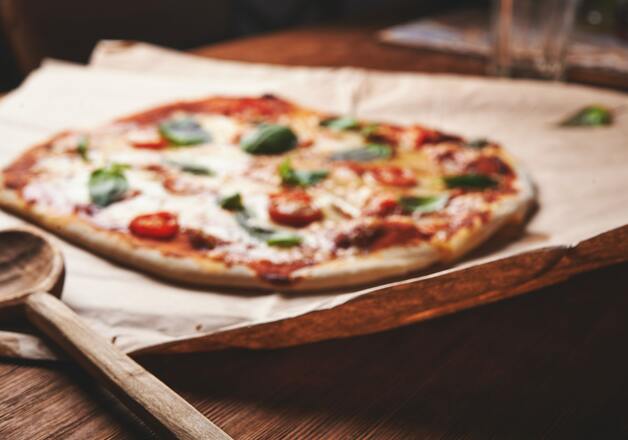 Selbstgemachte Pizza