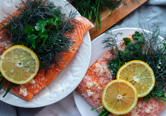 Lachs mit Dill