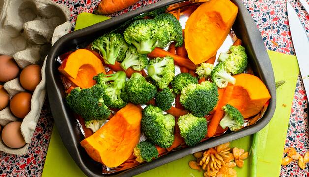 Gemüsegerichte mit Brokkoli