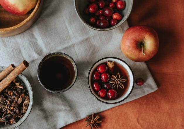 Selbstgemachter Glühwein