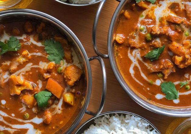 Exotisches Hähnchencurry