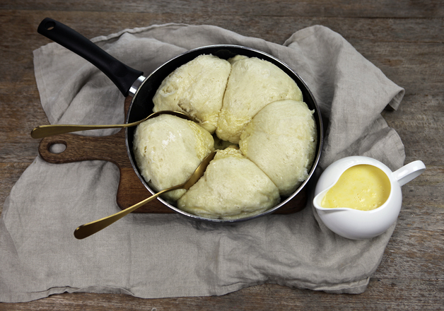 Dampfnudeln mit Vanillesoße