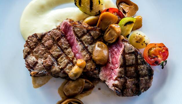 Saftiges Steak