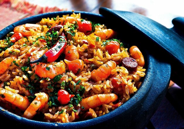 Selbstgemachte Jambalaya