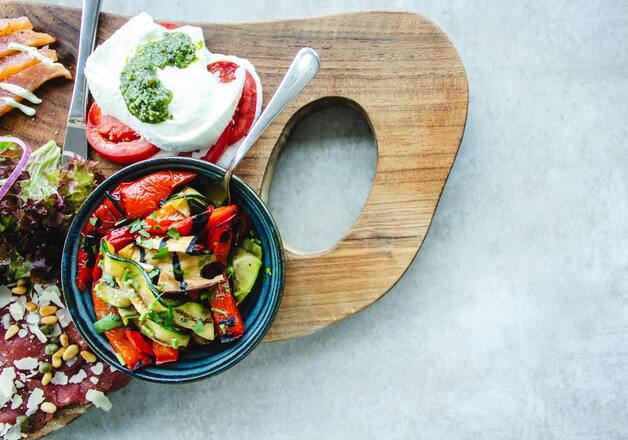 Salatdressing mit Kräutern der Provence