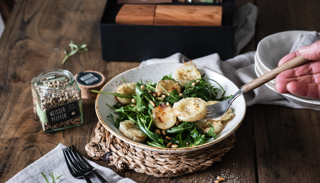 selbstgemachter Kräutersalat