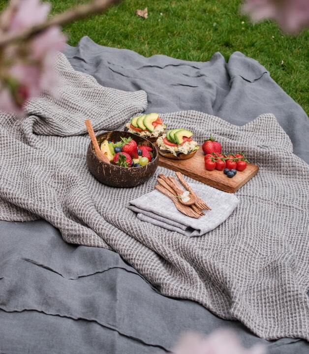 Picknick mit Salat