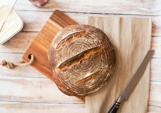 Bauernbrot backen