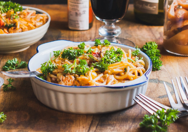 Feta Pasta aus dem Ofen