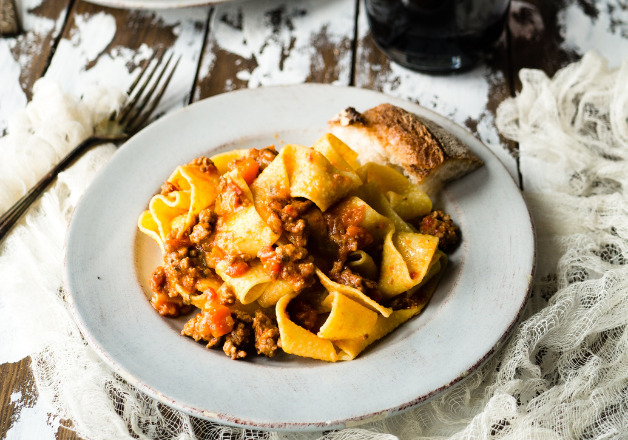 Selbstgemachte Ragù alla bolognese 