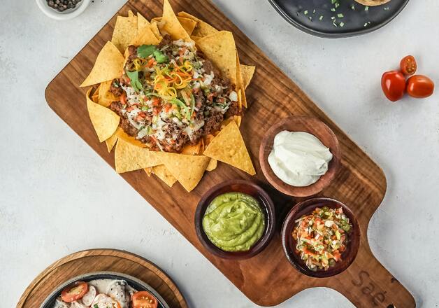 Mexikanischer Auflauf mit Nachos