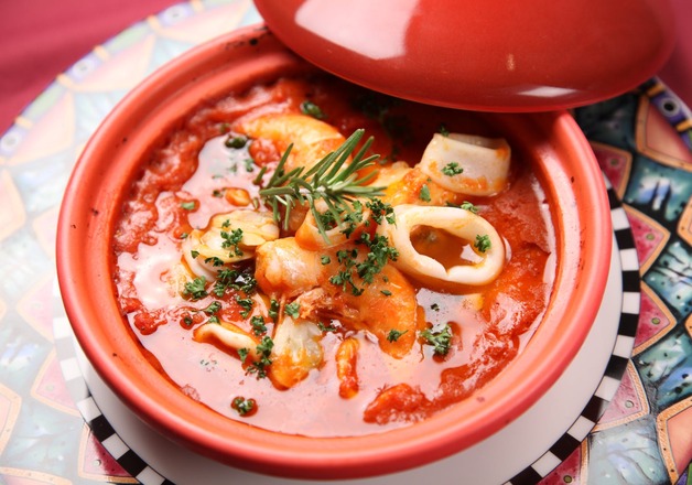 Selbstgemachte italienische Minestrone