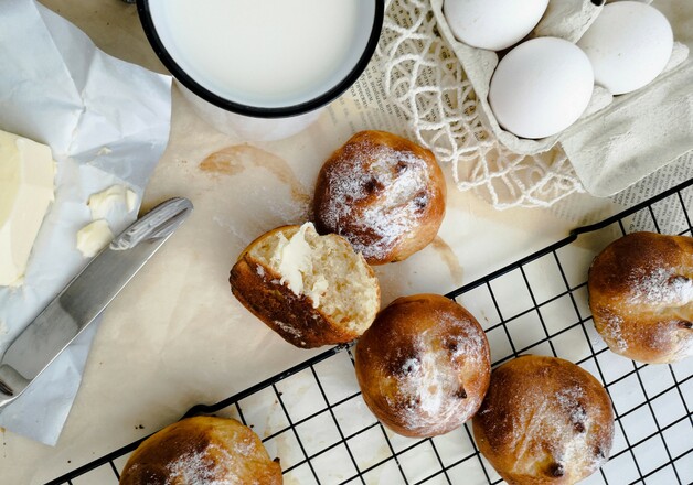 Marokkanische Milchbrötchen