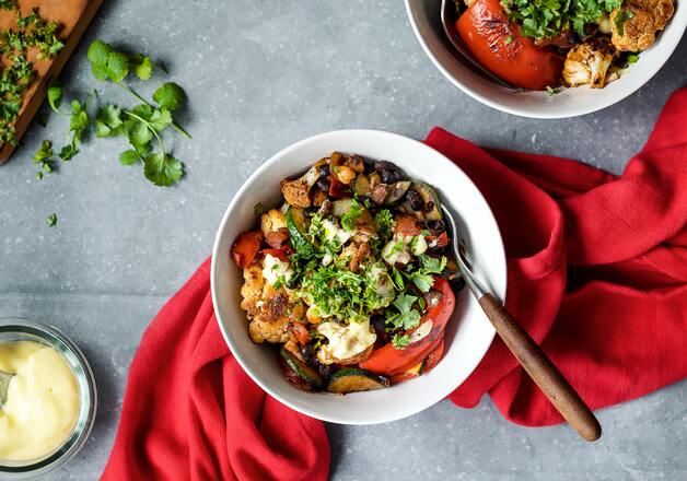 Couscous mit Ofengemüse
