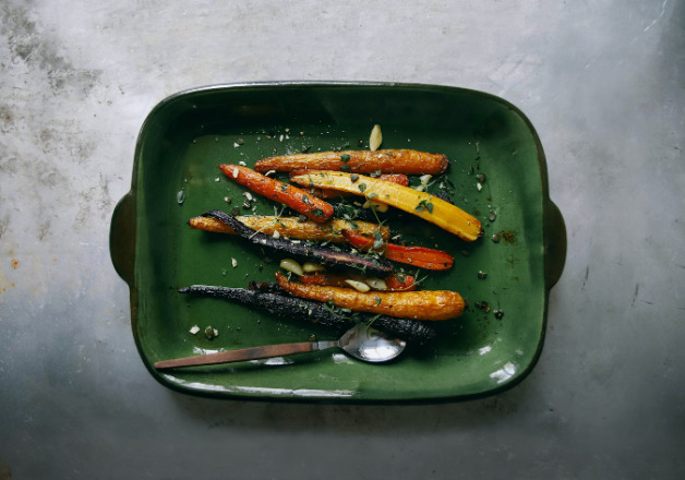 Gemüse mit Estragon gerebelt