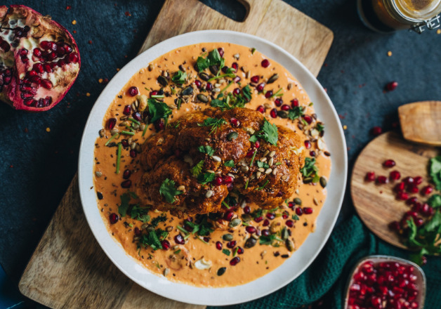 Leckeres Gericht mit Estragon verfeinert