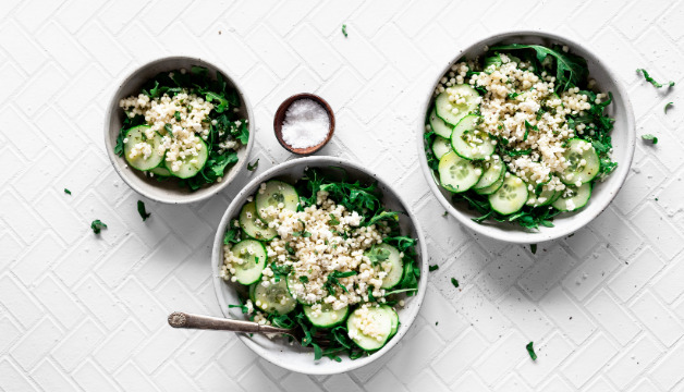Bowl verfeinert mit Schnittlauch
