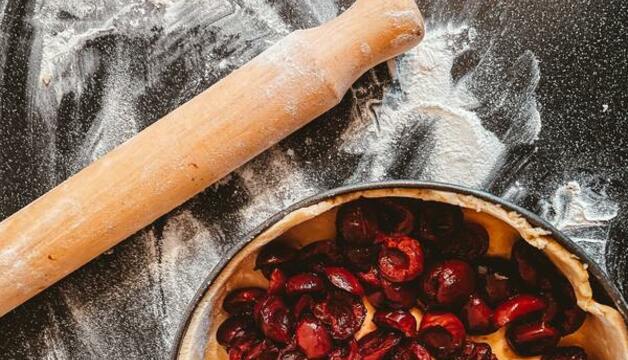 Pflaumen-Kirsch-Tarte