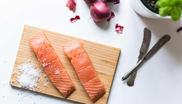 Saftiger Lachs 