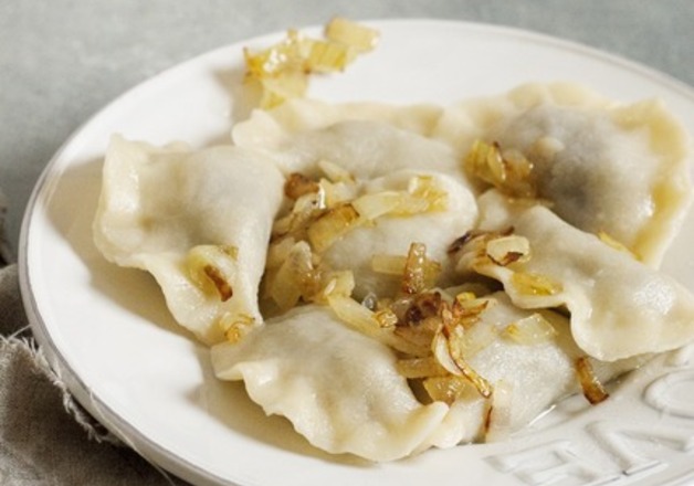 Selbstgemachte Piroggen