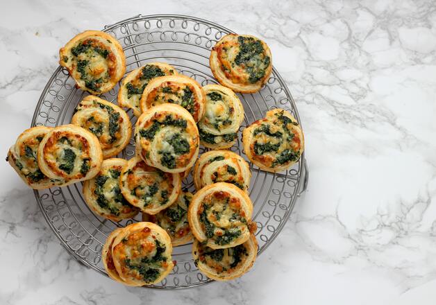 Pizzaschnecken aus Hefeteig