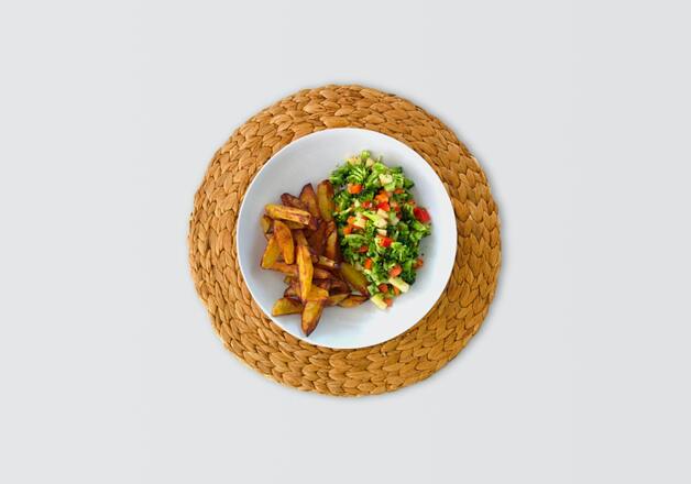 Leckere Kartoffel Wedges aus dem Ofen