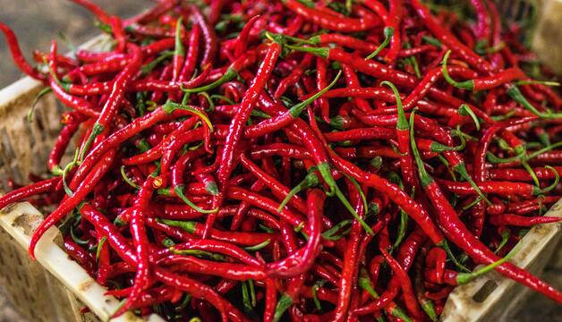 rote Chilischoten