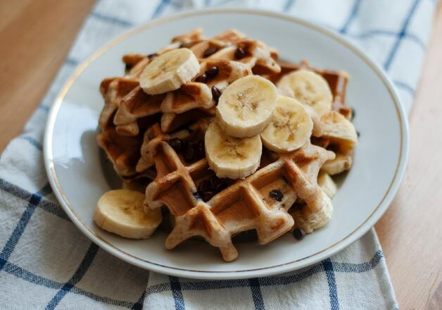 Selbstgemachte Belgische Waffeln