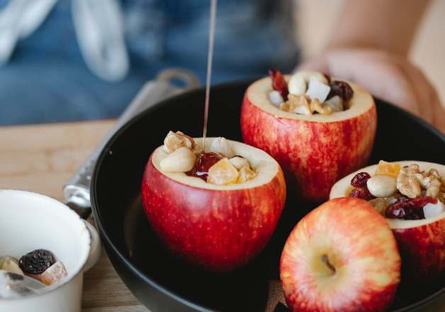 Bratapfel mit Füllung