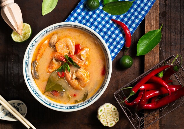 Indisches Garnelen Curry