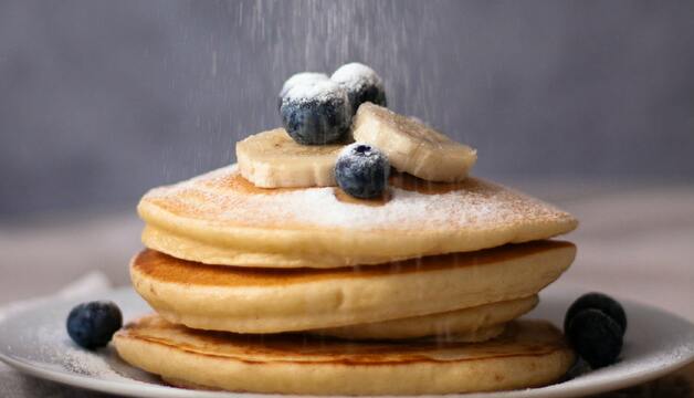 Pancake mit Blaubeeren