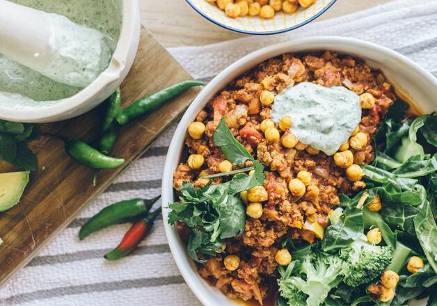 Chili con Carne Salat