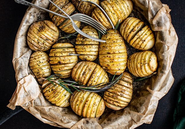 Kartoffeln mit Muskatnuss