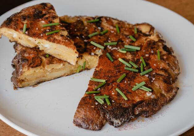 Spanische Tortilla mit Schnittlauch