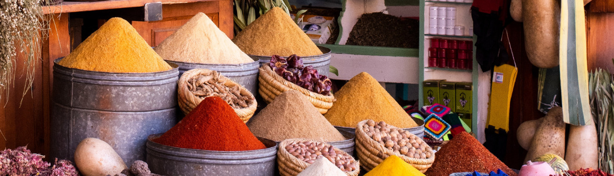 Typisch arabische Gewürze