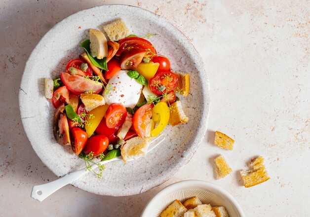 Tomate Mozzarella-Salat