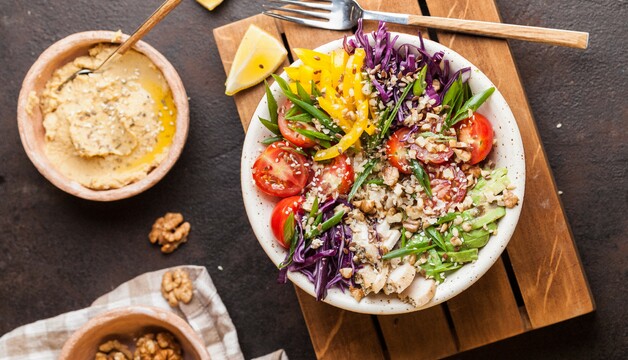 Gemüsegericht mit Sumach Gewürz