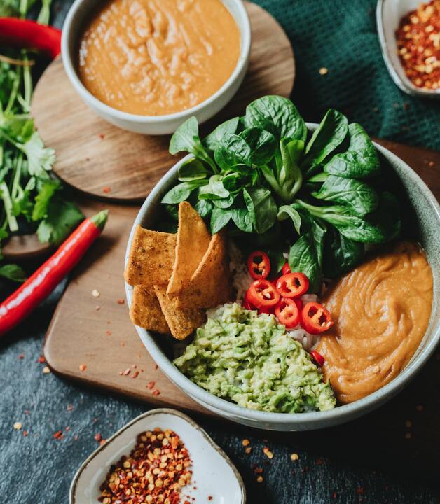 Hummus mit Sumach Gewürz