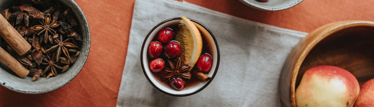 Cranberries für Glühwein