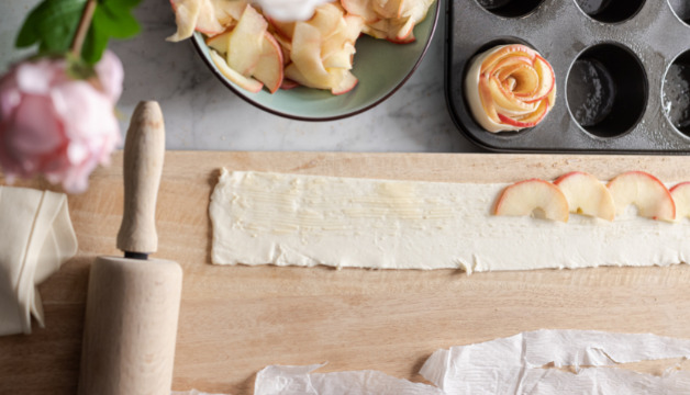 Apfelrosen Rezept zum Muttertag