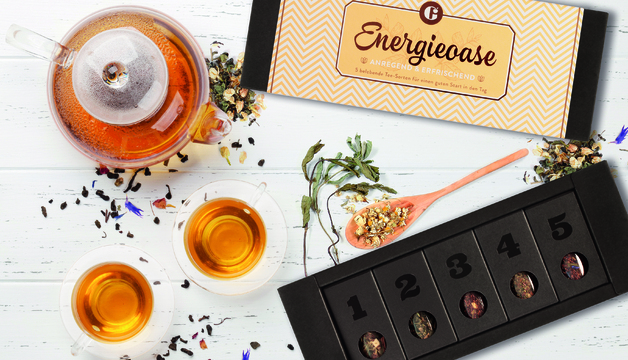 MEIN GENUSS Tee Geschenkset Energieoase