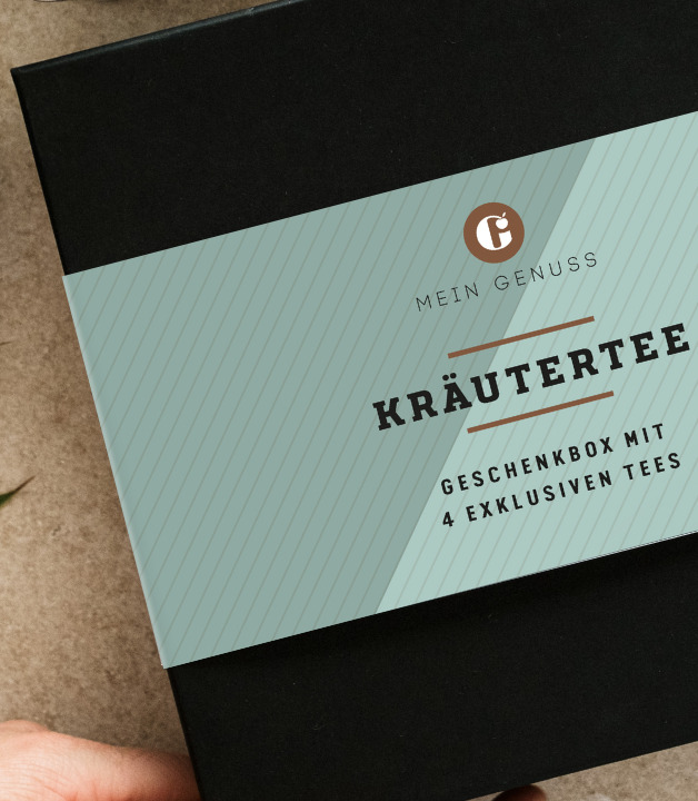 Kräutertee Geschenkbox zur Genesung