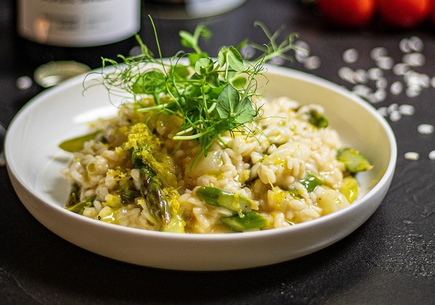 Spargelrisotto