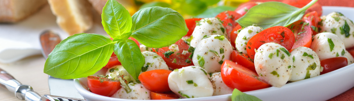 5 köstliche Gerichte mit Tomate Mozzarella