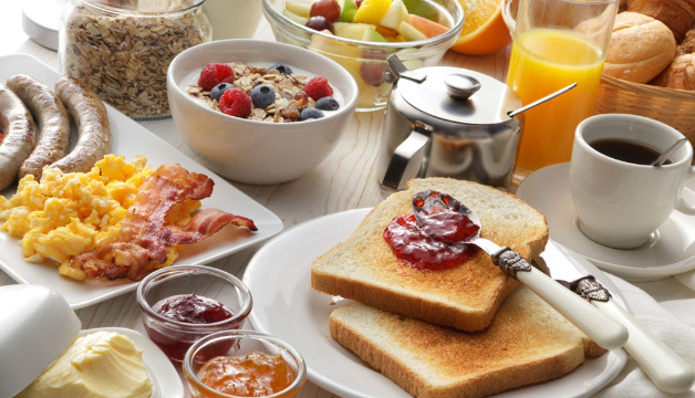 Abwechslungsreiches Frühstück