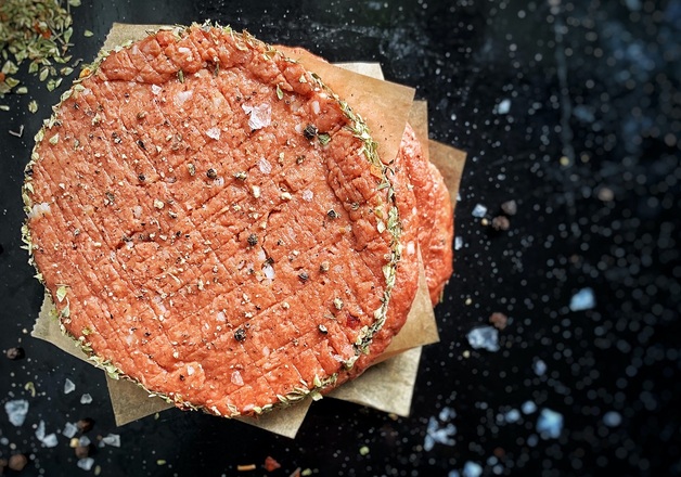 Burger auf Soja-Basis