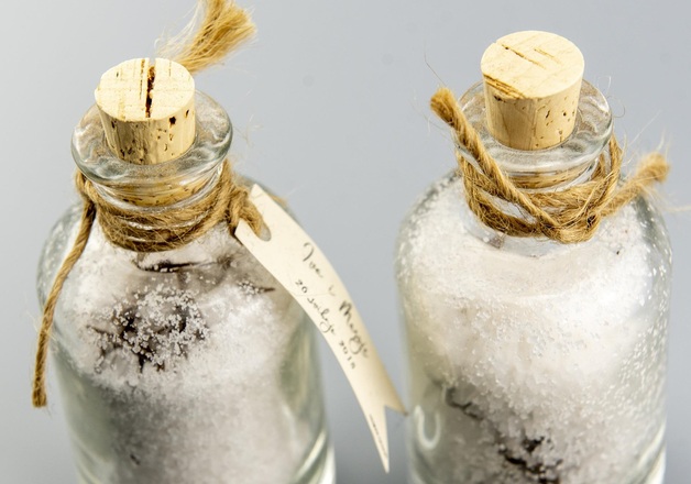 Selbstgemachte Gewürzmischung im Glas