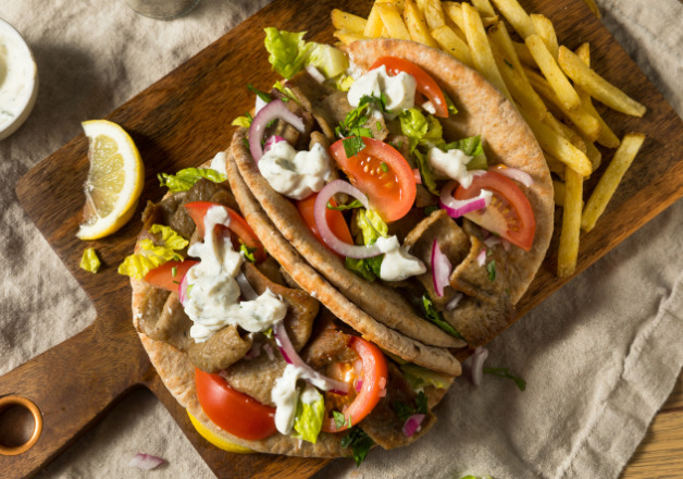 Rezept für Gyros selbst zubereitet