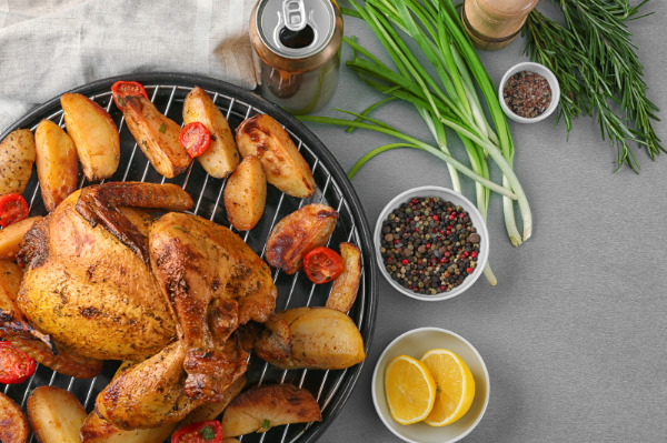 Bierhähnchen vom Grill Rezept