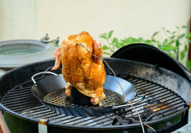 Bierhähnchen vom Grill